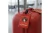DST Red Faux Leather 2 Pcs Luggage Tag Set