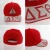 DST Red Delta Rhinestone Brim Baseball Cap