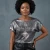 AKA Sterling Silver Sisterhood Metallic Top