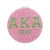 AKA Sorority Pink Bling Mirror Compact
