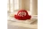  Red Crochet Ruffle "DST" Bucket Hat