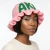 AKA Pink Greek Crochet Ruffle Bucket Hat