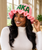 AKA Pink Greek Crochet Ruffle Bucket Hat