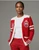 DST RED WOOL SWEATER CARDIGAN + FREE  DST Ruffle Bucket Hat
