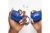 ZPB Blue  Earbud Mini Snap Case with Clip