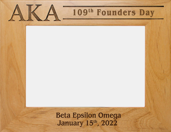  AKA Greek Event Frame ( 5" x 7" )