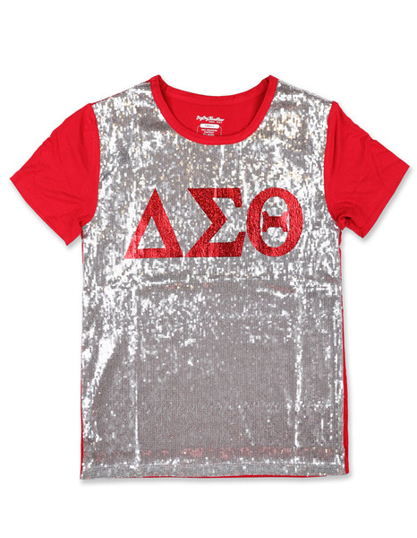 DST SEQUIN TEE_WHITE DST SEQUIN TEE_WHITE