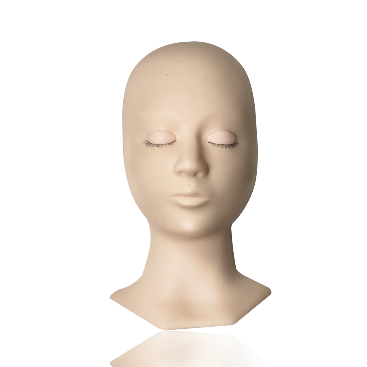Mannequin Head Model, Lash Mannequin Head for Makeup Practice