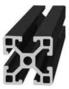 BLX-6  1.5"x1.5" Black Extrusion