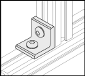 BLB-1 Black Corner Angle