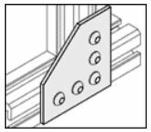 BLB-22 Black Joining Plate