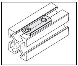 11-360  Double T-Nut