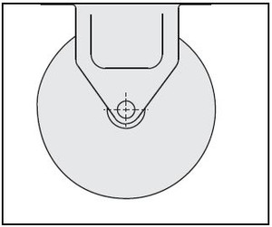 11-12* Fixed Plate Caster