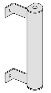 EF-183 Offset Extrusion Door Handle