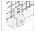 EB-39 Wire Mesh Bracket