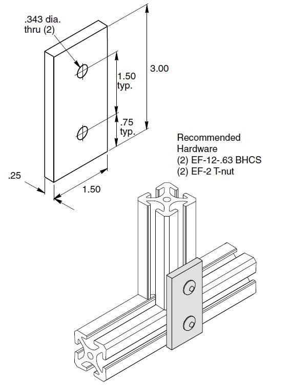 EB-33  Joining Plate
