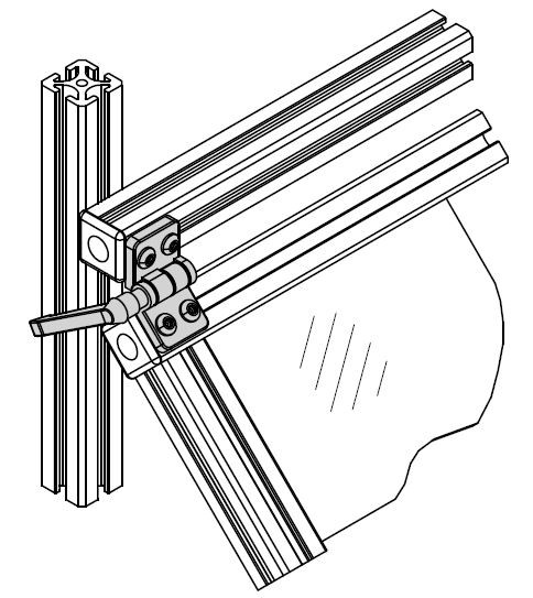 EF-74 Locking Hinge