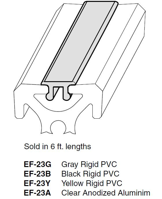 EF-23 T-Slot Cover