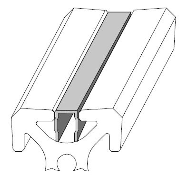 EF-45 T-Slot Cover