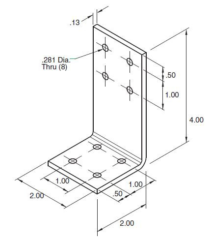 11-64 65 Steel Corner Angles