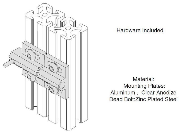 EF-170 Deluxe Dead Bolt Latch