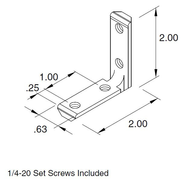 EF-27 Internal Corner Connector