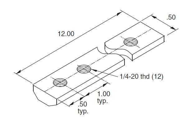 11-218  Continuous T-Nut