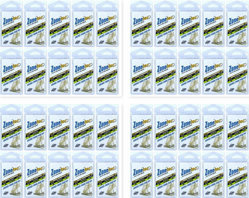 (40) Packs Zoneloc Gold Aberdeen Crappie Hooks #4 ZL180G WHOLESALE LOT ! FREE SHIPPING