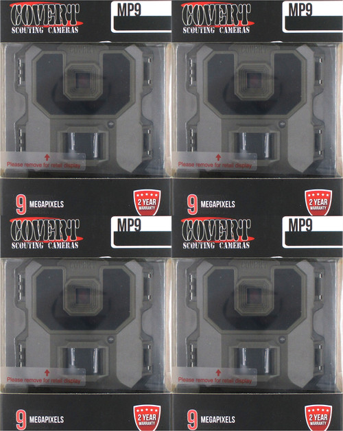 (4) Covert Scouting Game Cameras CC8038 9MP Brand New Free Shipping!!!!!
