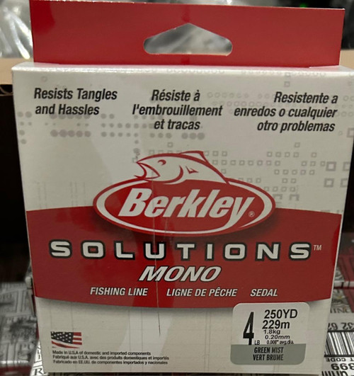 (96) Berkley Solutions Mono Fishing Line 4lb Test WHOLESALE CLOSEOUT
