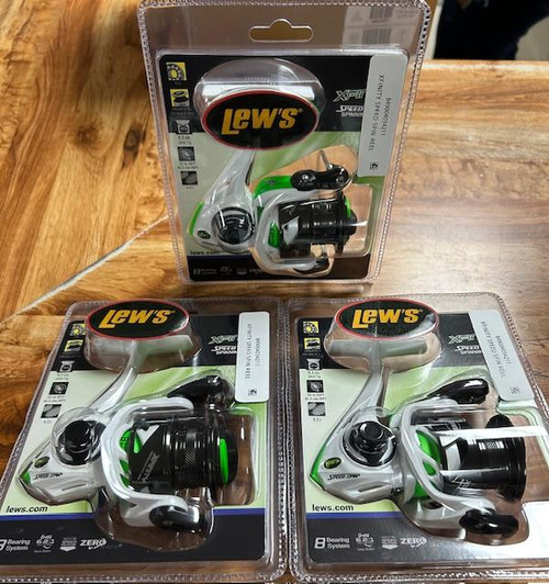 (3) Lew's Xfinity XS300 Spinning Reels GET ALL 3 FOR $100