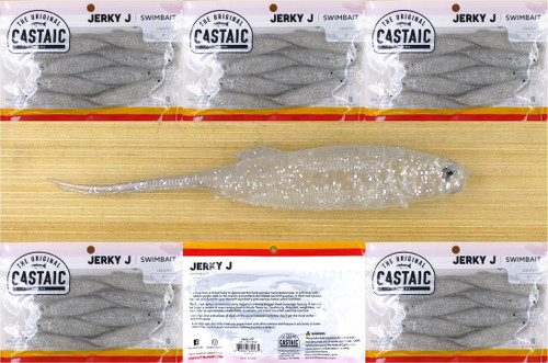 (5) Packs Castaic Jerky J 5” Swimbaits Minnows Tennessee Shad Brand New