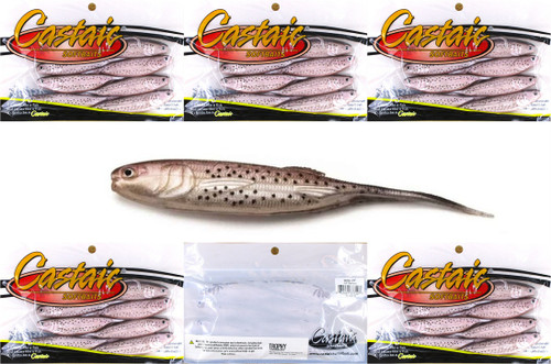 (5) Packs Castaic Jerky J 5” Swimbaits Minnows Rainbow Brand New