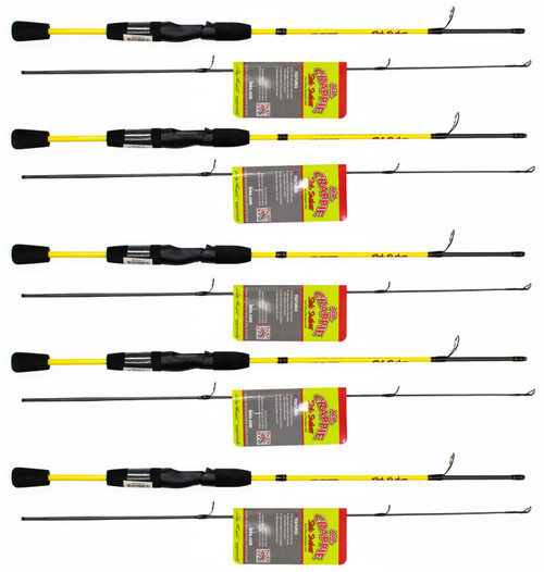 (5) Lew's Mr Crappie Slab Shaker Light Rods Choose 4'6" Spinning or 5'6" Casting