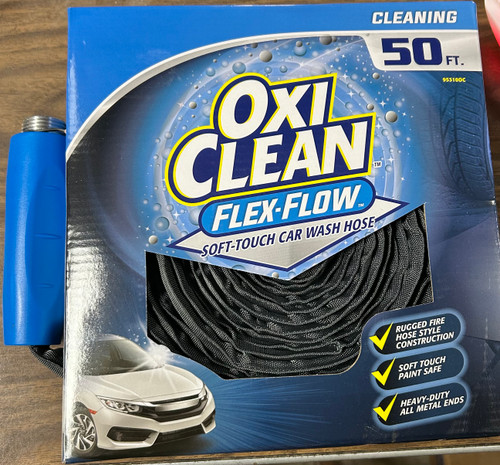 Oxi Clean Flex Flow 50ft Soft Touch Water Hose 