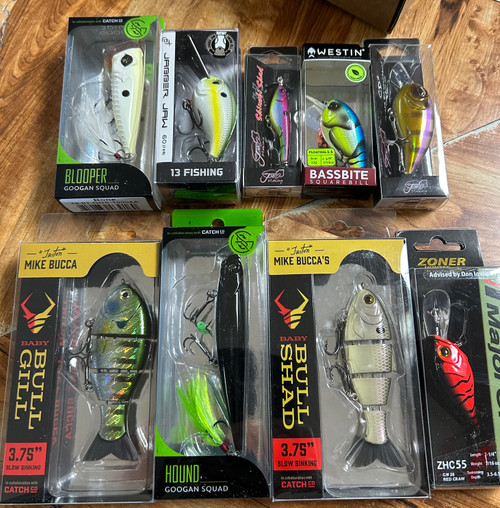 9 pc. High End Bass Tackle Assortment BLOWOUT! 