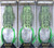(3) Lunkerhunt Kraken Series 2 1/2" Hollow Belly 1/2 Oz Popping Frogs Hops Brand New