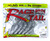 (3) Bags Strike King Rage Tail Rage Shad Silver Bling RGSHD-4 Brand New