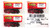 (3) Unopened Packs Zoom 6" Lizards Beter Than Salt Red Shad 002-029 Brand New FREE SHIPPING