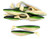 (10) Luck-E-Strike Shad Minnow Swimbait 6" Rainbow Trout Bulk Lot Brand New FREE SHIPPING