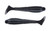(6) Packs Googan Squad Pure Passion 2.8" Saucy Swimmer Swimbaits Black Brand New FREE SHIPPING