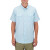 Aftco Men's Rangle Short Sleeve Vented Button Down Fishing Shirt Light Blue Brand New FREE SHIPPING FINAL SALE!!! NO RETURNS OR EXCHANGES!!!
