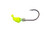 (6) Packs Reaction Strike 3/8 Oz Flats Lok Swimbait Jigheads 4/0 Hooks Chartreuse Brand New