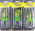 (3) Reaction Strike 1 1/2" Topwater Revolution Frog 1/4 Oz Moss Yellow Brand New