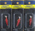 (3) Reaction Strike 1 1/4" Ranger Micro 1/8 Oz Crankbaits Red Craw Brand New