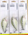 (3) Castaic 3 1/2" Squarebill 3.5 3/4 Oz Crankbaits Tennessee Shad Brand New In Pack