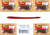 (5) Unopened Packs Zoom 4 1/2" Super Salt Plus Finesse Worms Cherry Seed 004-018 Brand New FREE SHIPPING