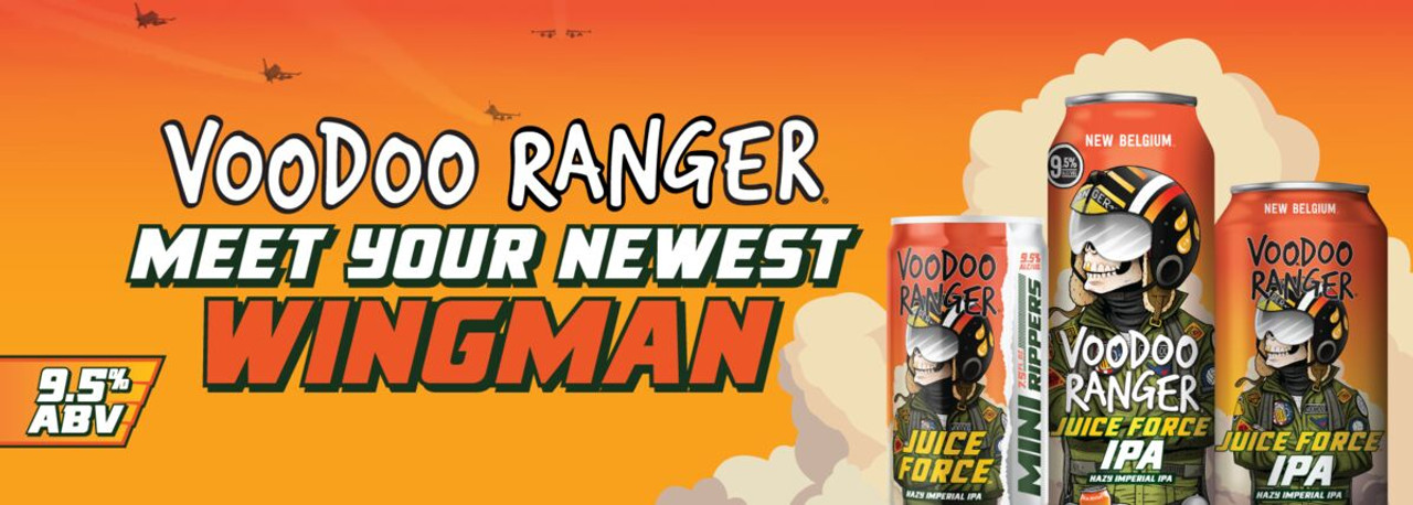 Voodoo Ranger Juice Force IPA available at Fridley Liquor