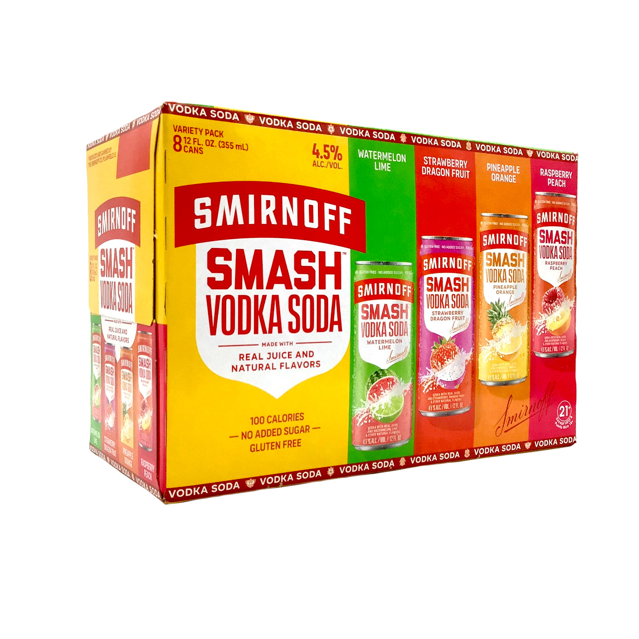 FaB 殴打 / Pummel プロモ　3枚セット BUY SMINROFF SMASH VODKA SODA VARIETY PACK EACH | Fridley Liquor