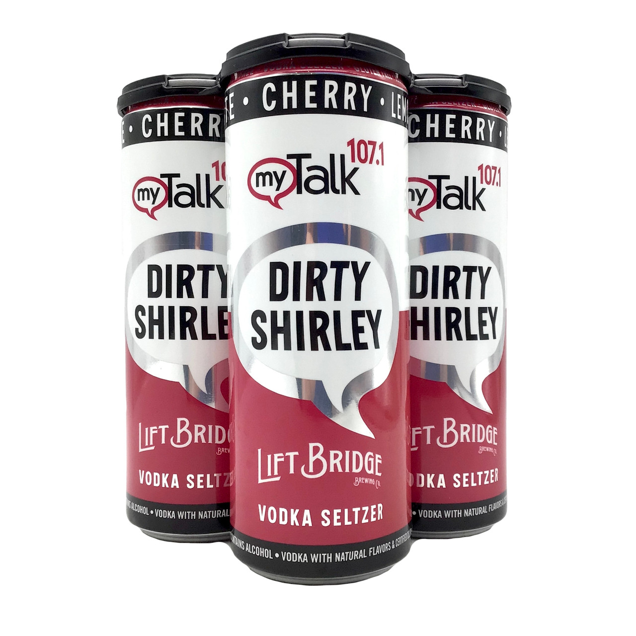 BUY LIFT BRIDGE DIRTY SHIRLEY VODKA SELTZER POMEGRANATE, CHERRY